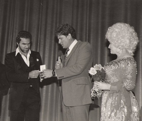 Burt Reynolds, Alex Daoud and Dolly Parton